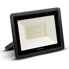 Maxled MX-2092B - 30W 6500K Soğuk Beyaz | Slim Kasa Smd LED Projektör