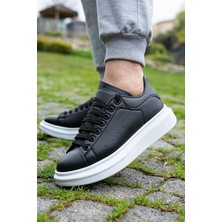 Bay Armedon  Beyaz Sneaker Günlük Kalın Taban Spor Yürüyüş Ayakkabı