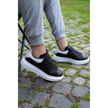 Bay Armedon  Beyaz Sneaker Günlük Kalın Taban Spor Yürüyüş Ayakkabı