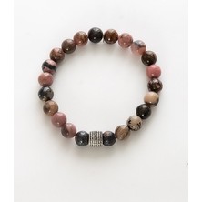 Zeynep Büyükbay Radonit Doğal Taş Bileklik (8mm Küre Kesim)