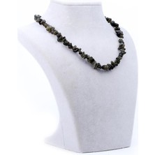 Zeynep Büyükbay Labradorit Doğal Kırık Taş Kolye