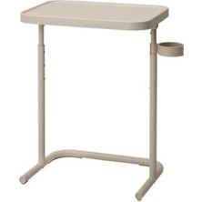 IKEA Björkasen Laptop Masası, Bej Renk Meridyen Katlanır Laptop Standı