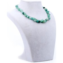 Zeynep Büyükbay Aventurin Doğal Kırık Taş Kolye