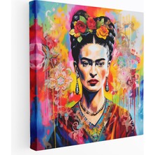 Painted Anarchy Frida Kahlo Kanvas Tablo