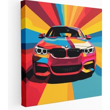 Painted Anarchy Bmw Pop Art Duvar Dekorasyonu