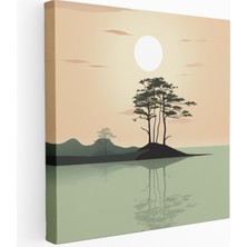 Painted Anarchy Sakin Orman Kanvas Tablo, 30X30 cm