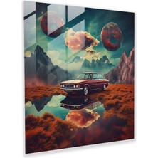 Painted Anarchy Bmw Rüya Gibi Yolculuk Cam Baskı