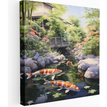 Painted Anarchy Sakin Zen Bahçesi Kanvas Tablo, 30X30 cm