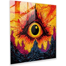 Painted Anarchy Yüzüklerin Efendisi Cam Baskı