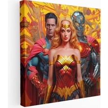 Painted Anarchy Efsanevi Kahramanlar Birleşik, 30X30 cm