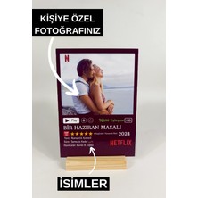 FY Kişiye Özel Tasarlanan 4 Ürün Spotify Barkodlu Plak - Instagram Post Plak - Filmflix Film Posteri - Yıldız Haritası