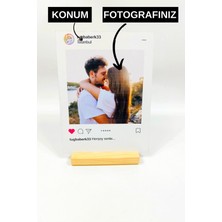 FY Kişiye Özel Tasarlanan 4 Ürün Spotify Barkodlu Plak - Instagram Post Plak - Filmflix Film Posteri - Yıldız Haritası