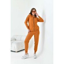 FTZ Women Kadın Fermuarlı İkili Takım  Soğan 20663