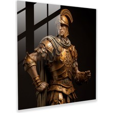 Painted Anarchy Rönesans Savaşçısı Cam Baskı