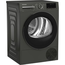 Grundig Gpdh 9644 9 kg A++ Gri Kurutma Makinesi