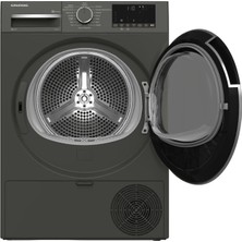 Grundig Gpdh 9644 9 kg A++ Gri Kurutma Makinesi