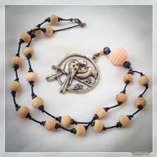 Z Jewelry Art Bulele - El Yapımı Etnik Otantik Bohem Kadın Erkek Kumru Kolye