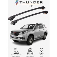 Thunder Great Wall Haval H9 2015-SONRASI Trx1 Thunder Carrier Kilitli Ara Atkı Taşıyıcı Tavan Barı Gri