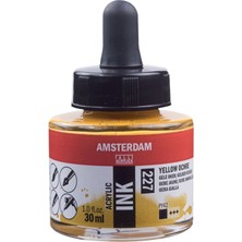 Amsterdam Sıvı Akrilik Mürekkep Boya 30ML 227 Yellow Ochre