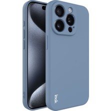 Forestl Digital Iphone 15 Pro Max Tpu Kasası Düz Kenar Cep Telefonu Kapak Blue Için (Yurt Dışından)