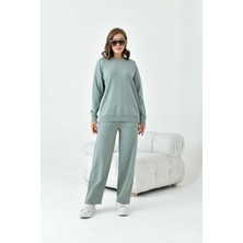 FTZ Women Kadın Düz Basic İkili Takım  Mint 20800