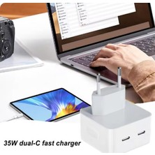 Vothoon USB Portu Hızlı Şarj Aleti Taşınabilir Pd 3.0 35W Cep Telefonu Şarj Adaptörü Usb-C Port