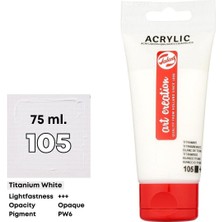 Talens Art Creation Art Creation Akrilik Boya 75 ml 105 Titanium White