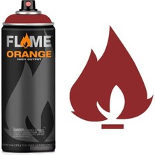 Flame Rubby Red Orange 400 ml Sprey Boya N 306