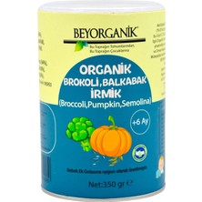 Beyorganik Bebek Ek Gıdası Organik Brokoli Balkabak Irmik +6 Ay ( Ek Gıda) 250GR