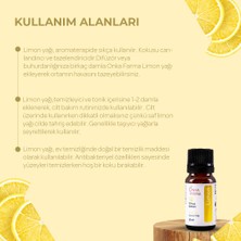 Onkafarma Saf Limon Yağı Uçucu Esansiyel Yağ 10 ml