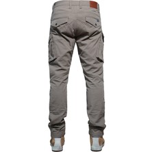 The Biker Jeans Truva Cargo Beige Korumalı Motosiklet Pantolonu