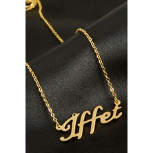 Bijuteri Net Iffet Isimli Kolye (Kişiye Özel)