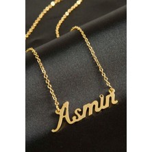 Bijuteri Net Asmin Isimli Kolye (Kişiye Özel)