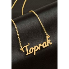 Bijuteri Net Toprak Isimli Kolye (Kişiye Özel)
