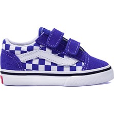 Vans Old Skool V Bebek Günlük Ayakkabı VN0009RCCG41 Mavi