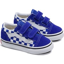 Vans Old Skool V Bebek Günlük Ayakkabı VN0009RCCG41 Mavi