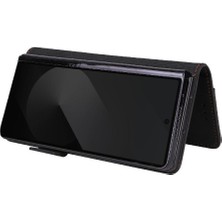 SZY Market Toka ile Samsung Galaxy Z Flip 6 Kart Tutucu Kapak Için Flip Case (Yurt Dışından)