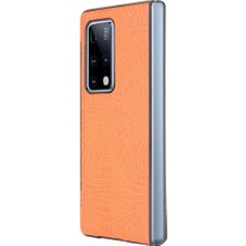 SZY Market Huawei Mate X2 Klasik Timsah Moda Anti Için Şık Klasik Durumda (Yurt Dışından)