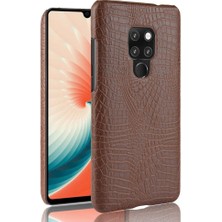 SZY Market Huawei Mate 20 Için Şık Klasik Durumda Klasik Timsah Moda Anti (Yurt Dışından)