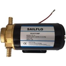 Sailflo Fp-24 24 Volt Dişli Yağ Aktarma Pompası 12 Litre / Dakika 3mss