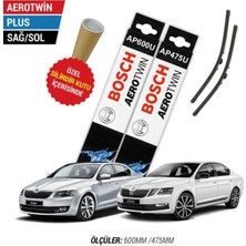 Bosch Skoda Octavia Silecek Seti (2013-2019) Bosch Aerotwin Plus