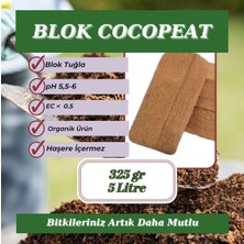 MF Botanik Hindistan Cevizi Torfu Cocopeat Tuğla Blok 5 Litre