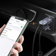 Buffer Buffer® Araba Için Bluetooth Aux Alıcısı Wireless Araç Kiti
