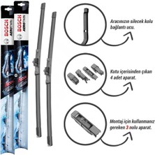 Bosch Citroen C-Elysee Silecek Seti (2012-2021) Bosch Aerotwin Plus