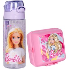 Famebag Barbie 500 ml Matara-Suluk ve Beslenme Kutusu