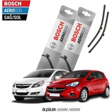 Bosch Opel Corsa D 2013 Model Bosch Aeroeco Muz Silecek Takımı