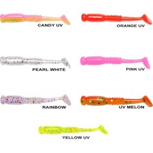 Ryuji Rock Tail 4cm Kokulu Silikon Yem (12 Adet)
