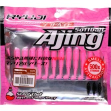 Ryuji Rock Tail 4cm Kokulu Silikon Yem (12 Adet)