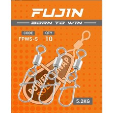 Fujin Power Roll Snap #s 5.2kg Çekerli Klips