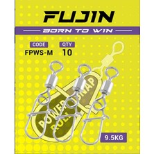 Fujin Power Roll Snap #m 9.5kg Çekerli Klips